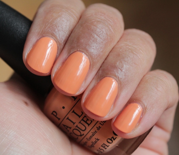 OPI is mai tai crooked? swatch