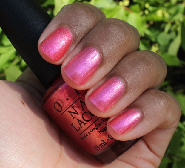 OPI Can't Hear Myself Pink! swatch