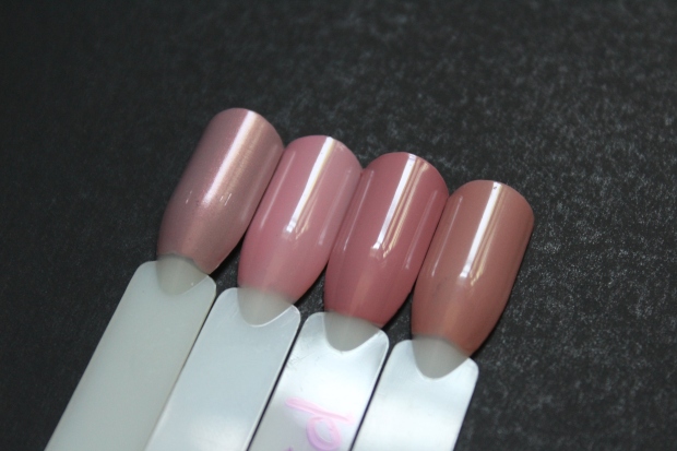 OPI Nail Envy Hawaiian Orchid comparison swatches