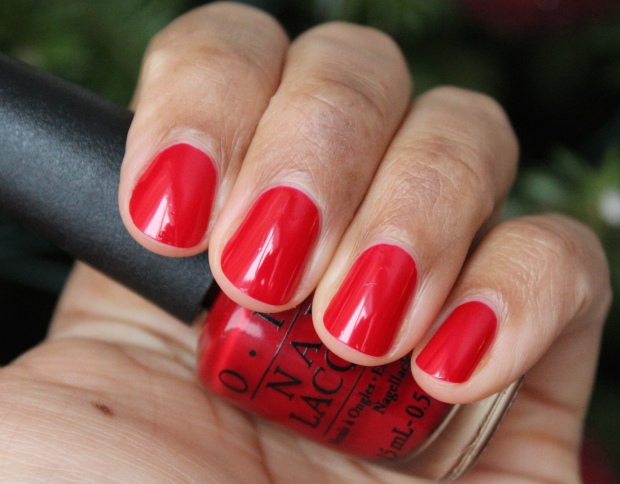 OPI Love is in My Cards swatch