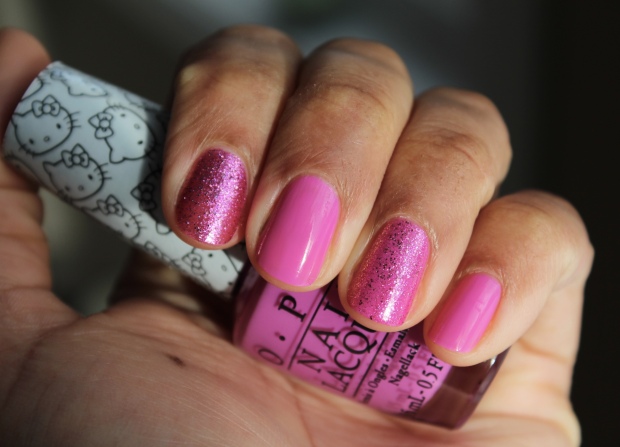 OPI Starry-Eyed for Dear Daniel & Super Cute in Pink swatches